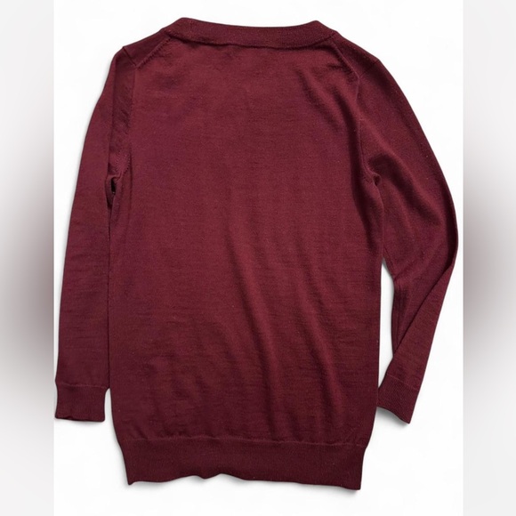 J. Crew Burgundy Sweater Women’s - Picture 4 of 6